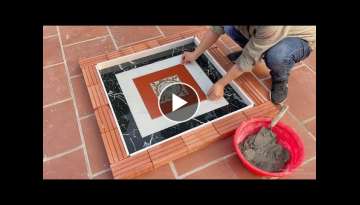 Amazing Idea Making Coffee Table At Home | Ceramic tile coffee table