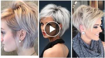 Latest Mind-blowing Short Pixie Bob HairCuts | Trendy Hottest Hair Cutting Images