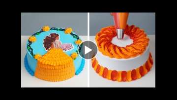 Quick & Easy Cake Decoration Tutorials For Girl ❤️ Amazing Dessert Cake Recipes ❤️ Cake M...