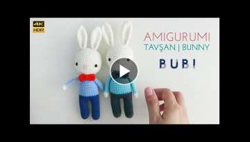 Amigurumi Tavşan Yapımı | 18 cm | Dikişsiz | Yazılı Tarif