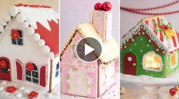 BEST CHRISTMAS GINGERBREAD HOUSES |Compilation|