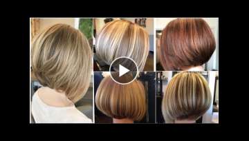 Fabulous And Stylish Bob HairCuts And Hairstyles ideas || With Awesome Hair Dye Colour