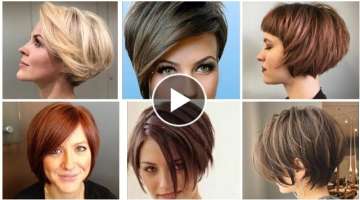 outstanding latest eye Catching 47 haircut ideas and Stylish short bob Pixie HairCuts Hair Dye Co...
