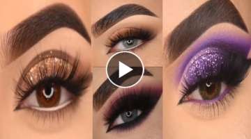 Gorgeous eye makeup tutorial//step by step eye makeup