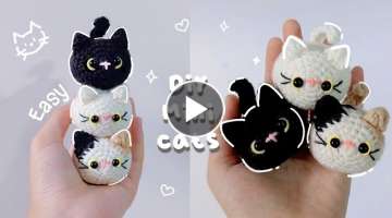 ♡ Crochet Mini Cat Loaf Tutorial | Simple & Cute ♡