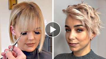 10+ New Trendy Short Haircut | Soft and Natural Hairstyle For Woman