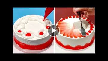 5+ Creative Cake Decorating Ideas Like a Pro | Most Satisfying Chocolate Cake Compilation