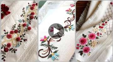 Japanese Hand Embroidery Patterns For Bedsheets/pillow/Table Cover /Towel