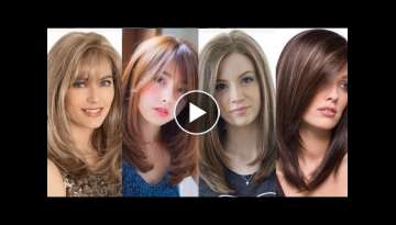 Hair Style For Medium Size Hair / Stylish Hair Cutting Style For Girls