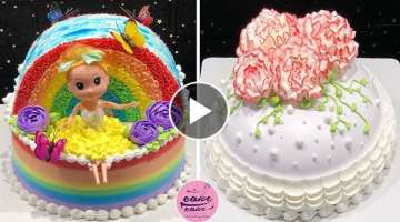 Easy Colorful Cake Hacks Compilation for Birthday Girl | Part 72