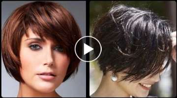 The Best short haircuts // bob haircuts for modern style women 2022-2023