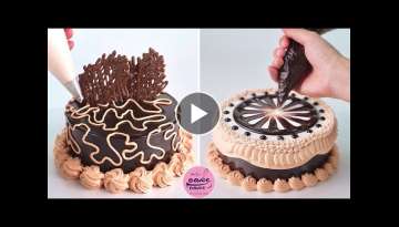 How To Make The Most Amazing Chocolate Cake | Easy Chocolate Cake Decorating Ideas | Part 509
