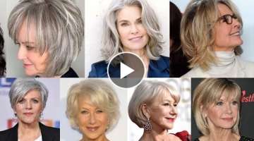 35+Latest Haircuts And Hair Trends For Women Over 50 To Look Younger