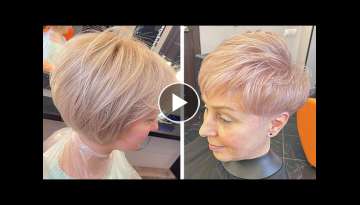 5+ Modern Haircuts for Women Over 50 | Look Younger With Short Hairstyle | Woman Hair Ideas