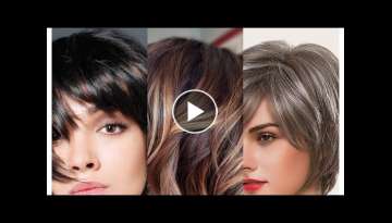 Beautiful short hairstyle for women #hairstyle