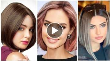Very Gorgeous Fine Bob haircuts ????‍♀️ || Fine Bob hairstyles for Models