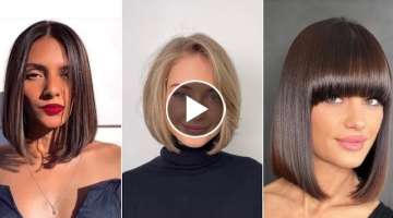 65 Most Stunning Bob Hairstyles for Straight Hair | Bob haircuts to try in 2023