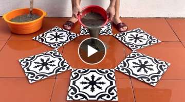Amazing With How To Cast Beautiful Cement Flower Pots From Flower Bricks - Great Skill From Cemen...