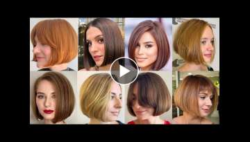 Best 35 Short Bob Haircuts With Bangs That Will Instantly Elevate Your Style #3