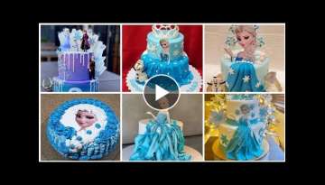 Frozen doll cake ideas| frozen doll cake design ideas| cake design ideas #ayeshascakes #dollcake