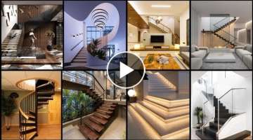 Modern Stairs Design Ideas For Home | Latest Staircase Railing Design Ideas