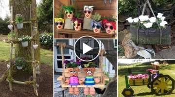 45 ideias Criativas para seu jardim ???? Creative Gardening Ideas