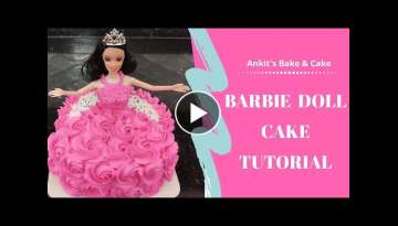 Barbie Doll Cake Tutorial | Barbie Doll Cake Decoration For Beginners | ????????????????